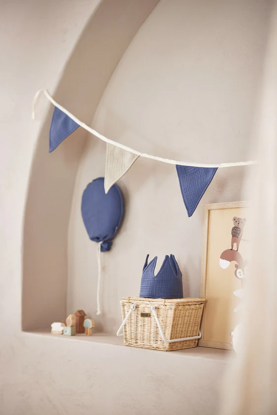 Jollein - Ballon 25x50cm Jeans Blue