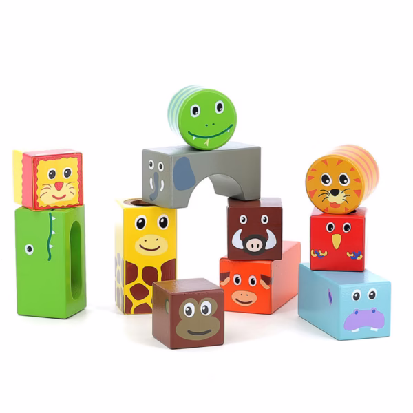 Cubes sonores en bois