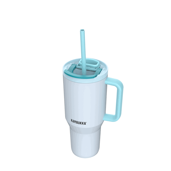 Kambukka - mug 950ml rio inox double parois sous vide 18/8 frosty coconut