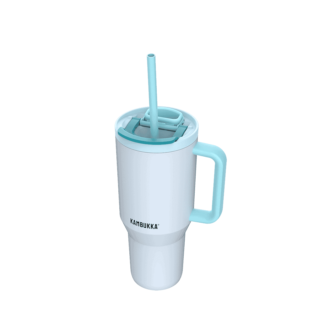 Kambukka - mug 950ml rio inox double parois sous vide 18/8 frosty coconut