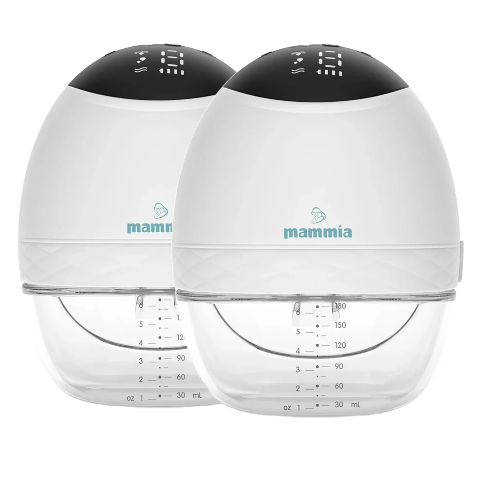 Mammia Coffret complet Tire-Lait électrique mains libres double avec Pochette + accessoires – Image 2