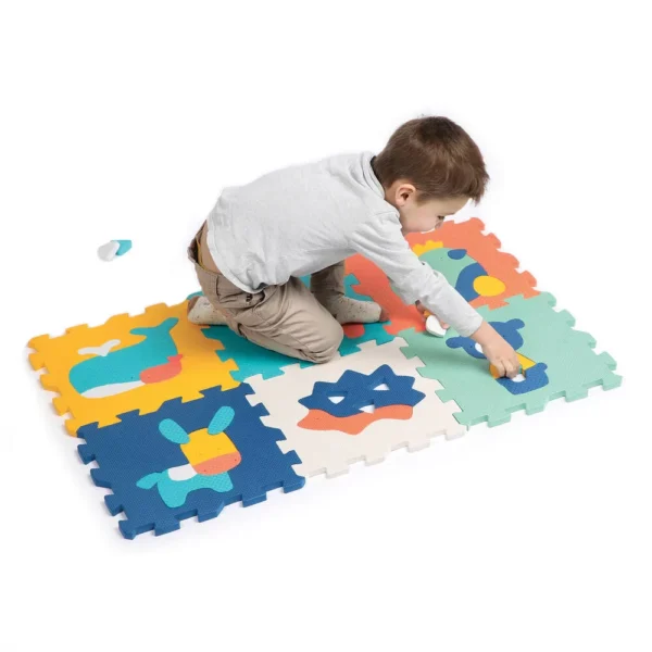 Ludi - tapis mousse 6 animaux