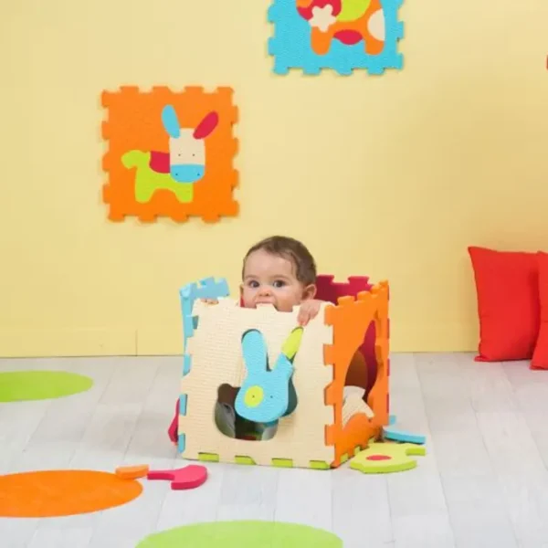 Ludi - tapis mousse 6 animaux