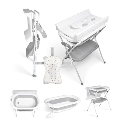 MS Innovaciones - baignoire haute pliante avec plateau inférieur MS innovaciones
