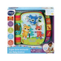 Vtech - Super livre enchanté des Baby loulous bleu - livre interactif