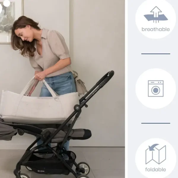 Doomoo - Couffin bébé Nest&Go - Beige