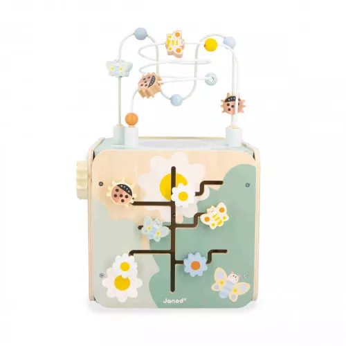 Janod-Maxi Cube Multi-activités Sweet Cocoon