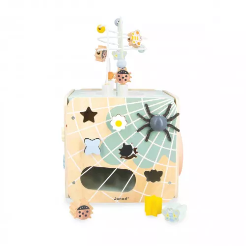 Janod-Maxi Cube Multi-activités Sweet Cocoon