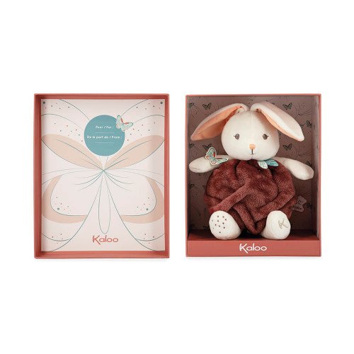 Kaloo - Peluche lapin Bulle d'Amour Cannelle 23 cm