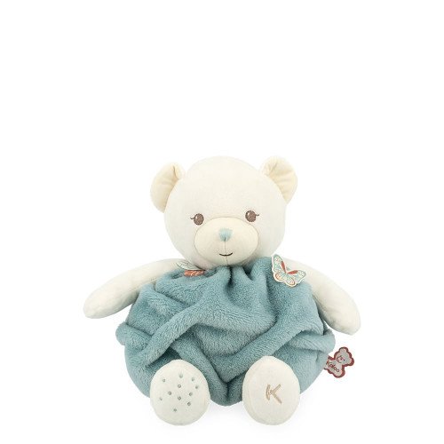 Kaloo - Peluche ourson Bulle d'Amour Vert 30 cm