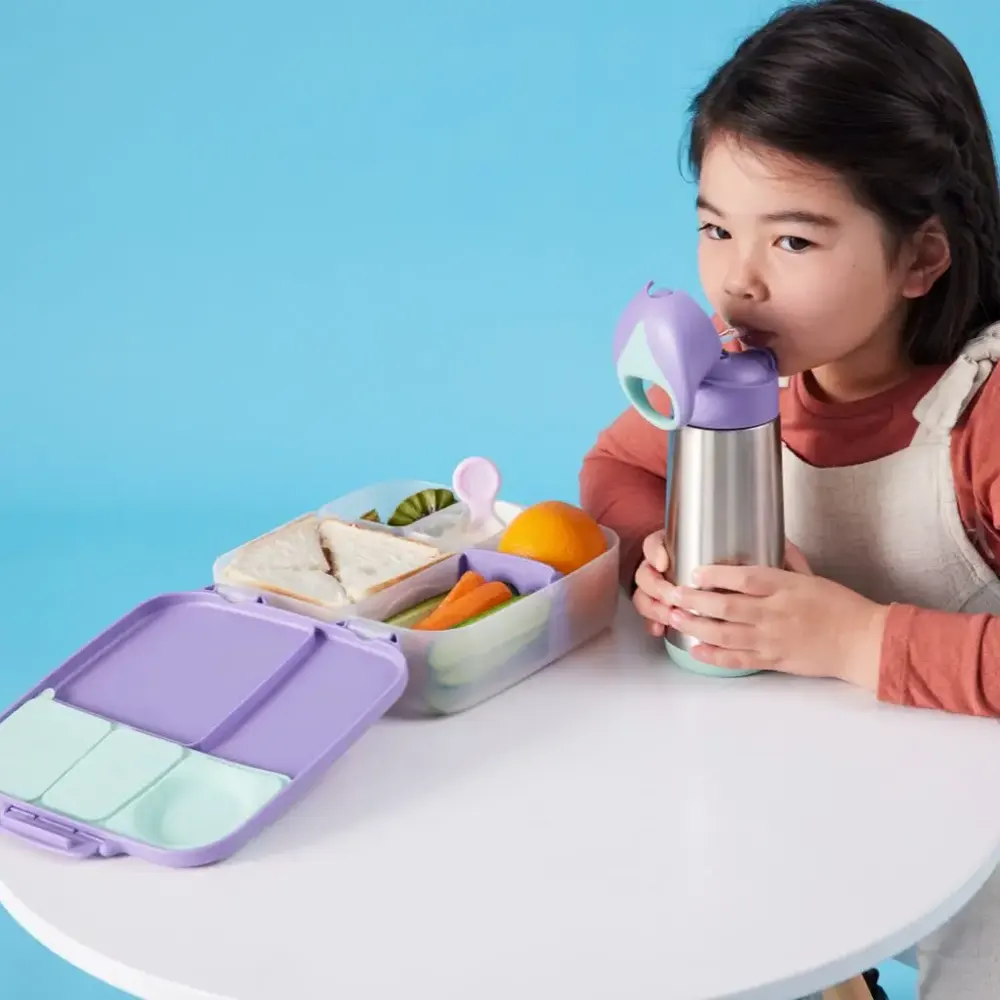 b.box Grande Lunchbox 2L – Lilac Pop