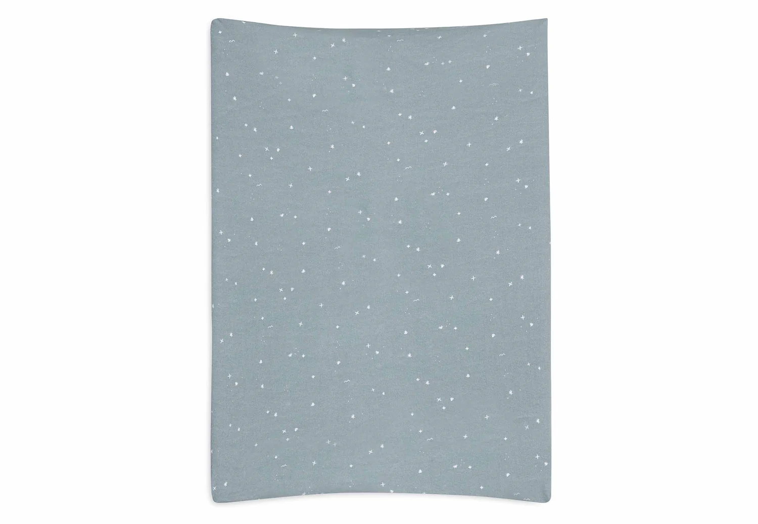 Jollein Housse Matelas à Langer Jersey 50x70cm Twinkling Sea Green