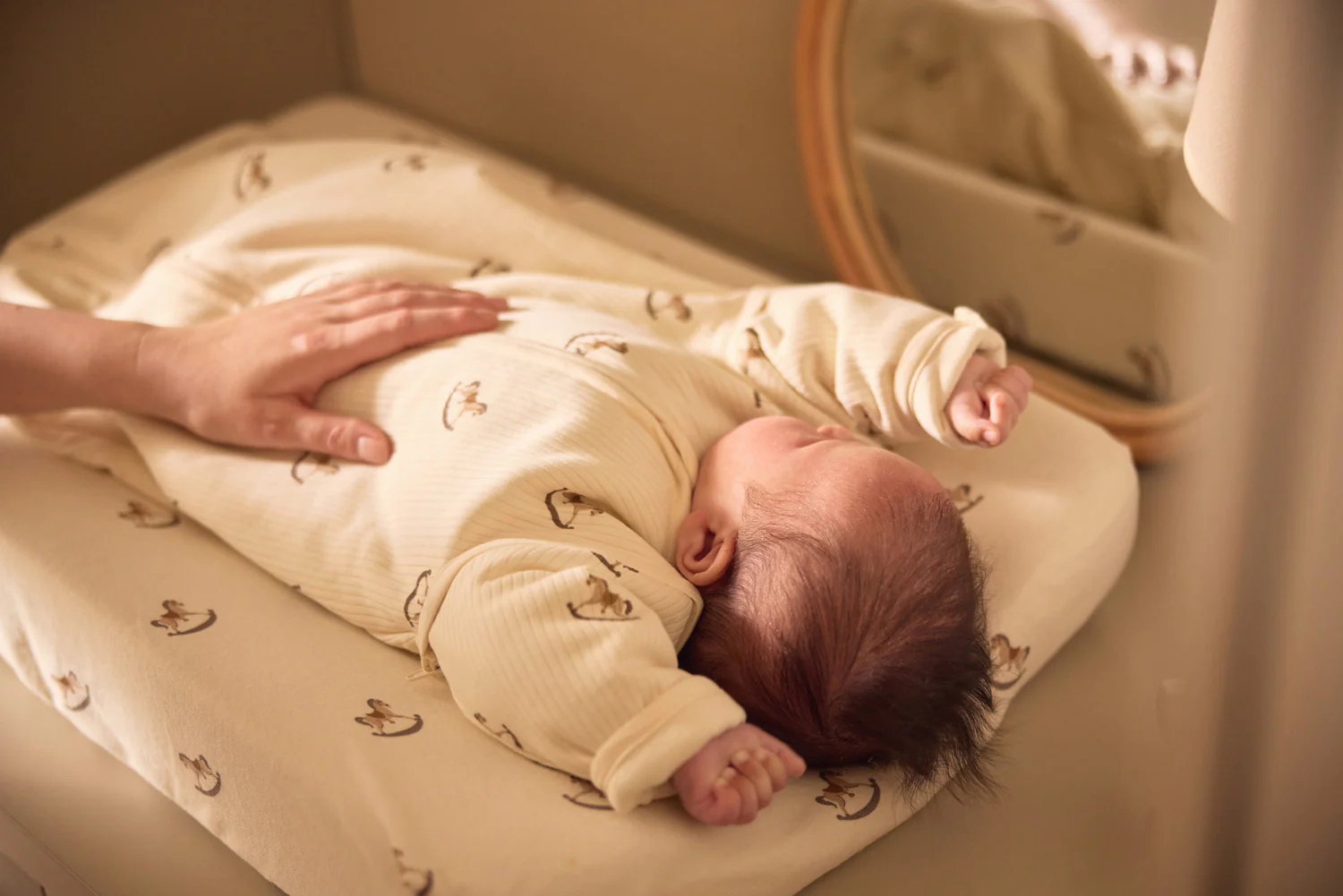 Jollein Housse Matelas à Langer Jersey Nostalgic Ride