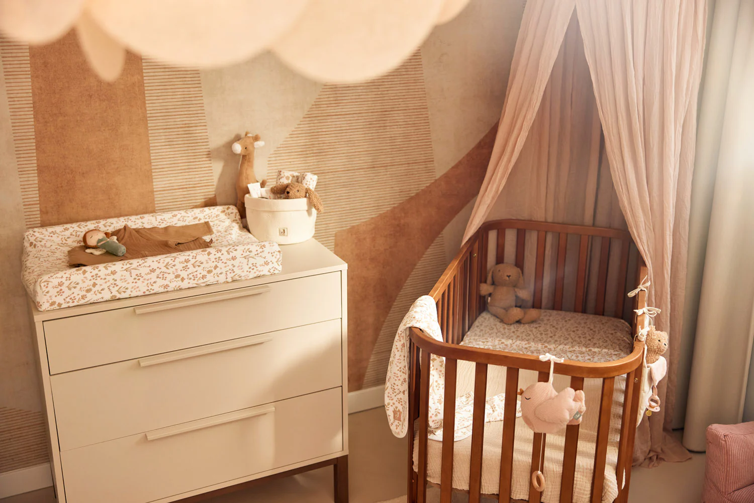 Jollein Housse Matelas à Langer Jersey Bloomy