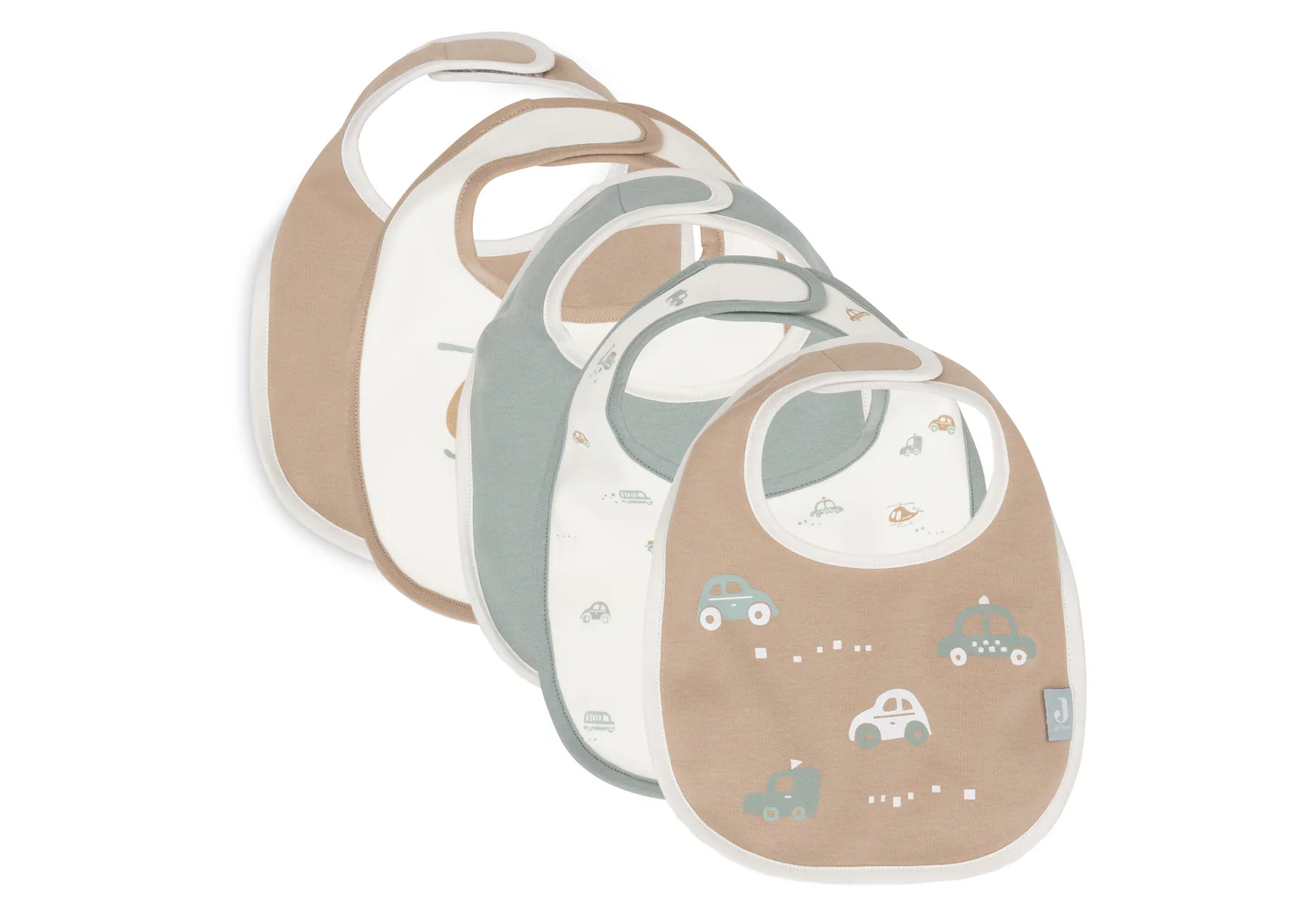 Jollein Bavoir Jersey Imperméable On The Go 5 Unités