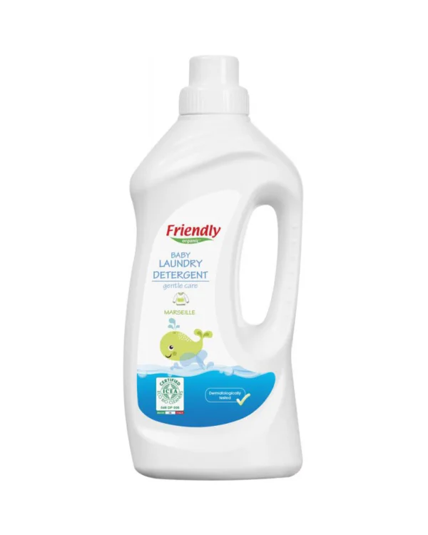 Friendly - Liquide Lessive Bébé 100% Naturel 1L Savon de Marseille