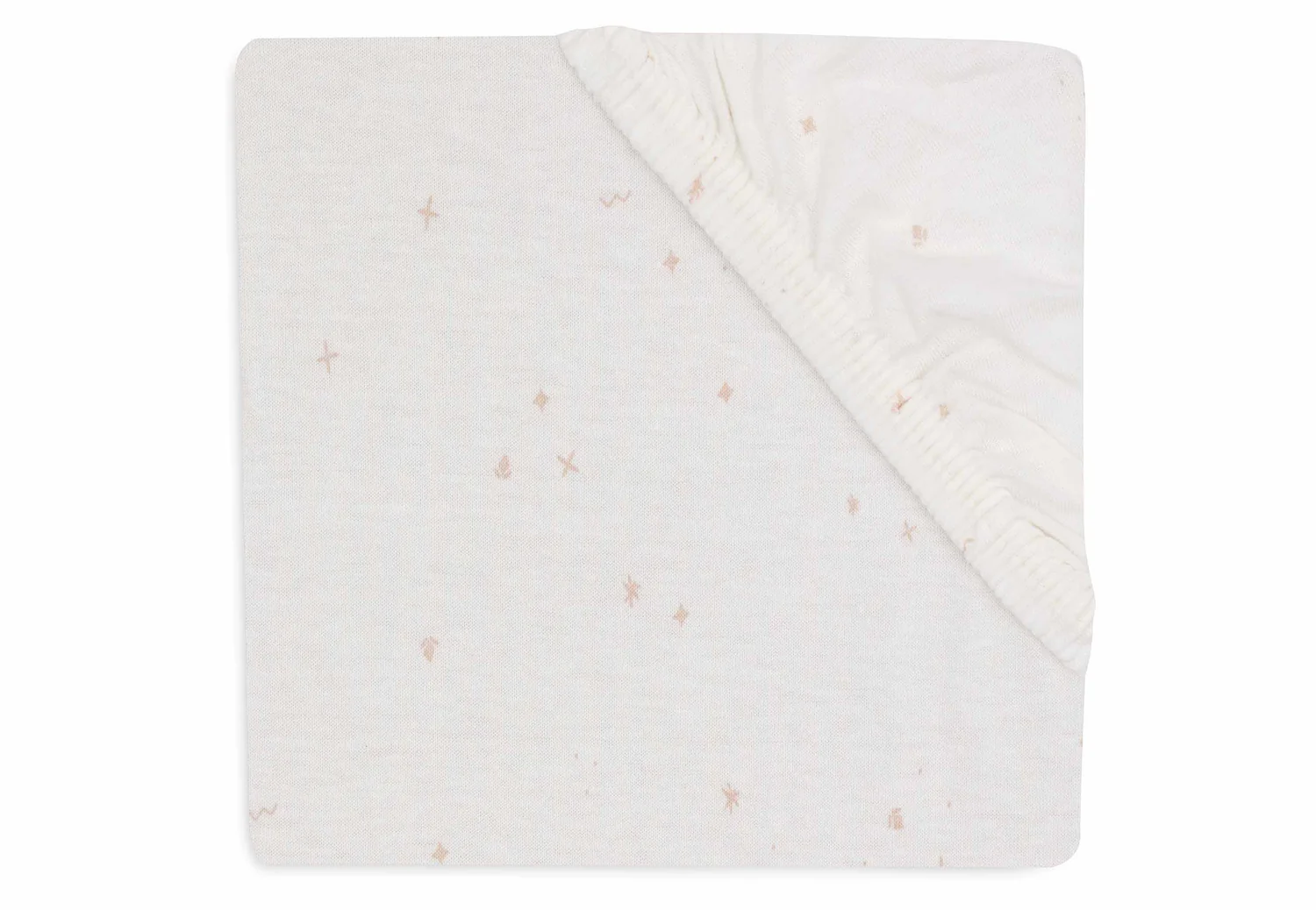 Jollein Drap-housse Jersey 40/50x80/90 cm Twinkling Wild Rose