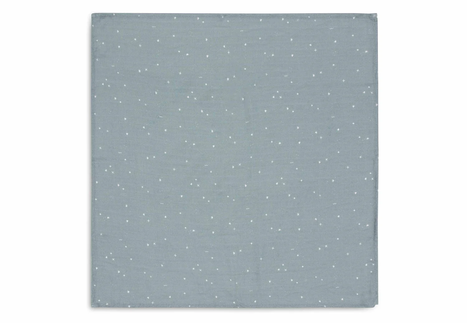 Jollein Lange gaze de coton small 70x70cm Twinkling Sea Green 3 Unités