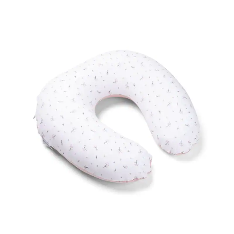 Doomoo Coussin d'allaitement Softy Flower Pink