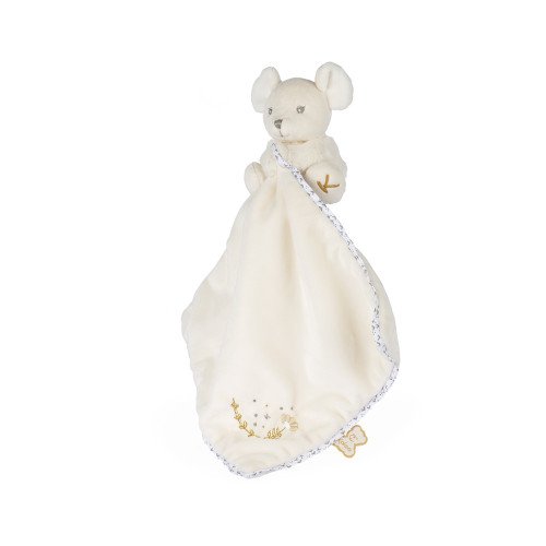 Kaloo Doudou souris câline Crème