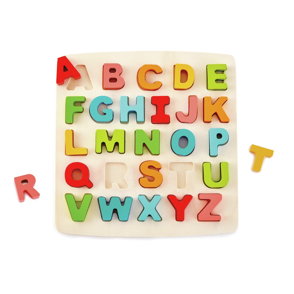 Hape Puzzle à grosses pièces alphabet