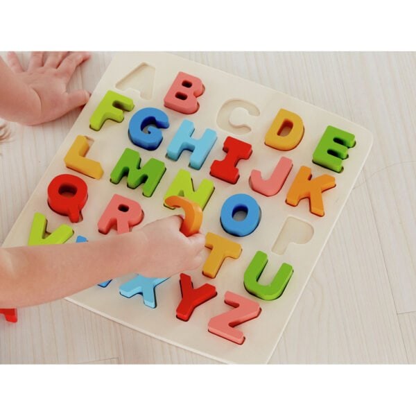 Hape Puzzle à grosses pièces alphabet