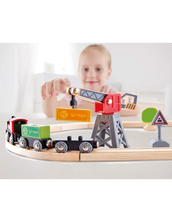 Hape Circuit du train de marchandises
