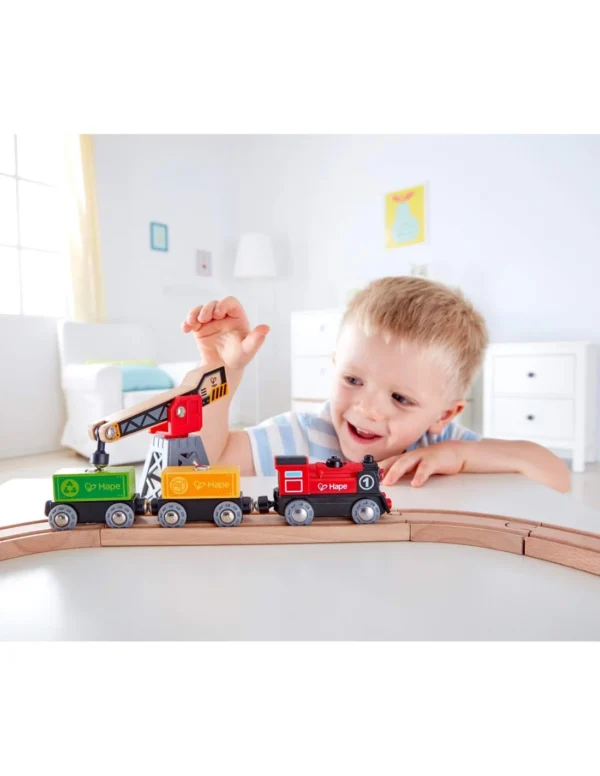 Hape Circuit du train de marchandises