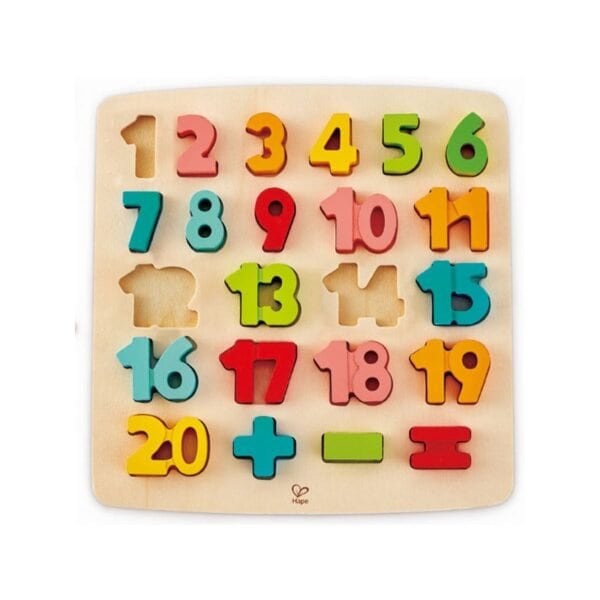 Hape Puzzle Chiffres En Bois