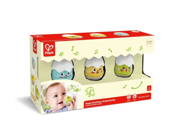 Hape Hochets à bascule Happy Hatchlings