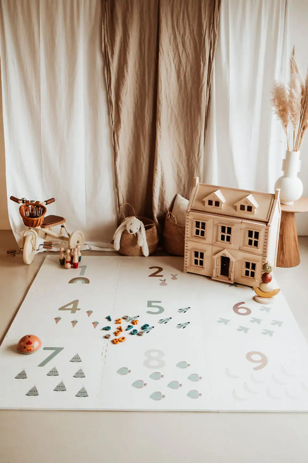 Play&go tapis puzzle EEVAA , boîte de rangement & mini maison - numbers – Image 16