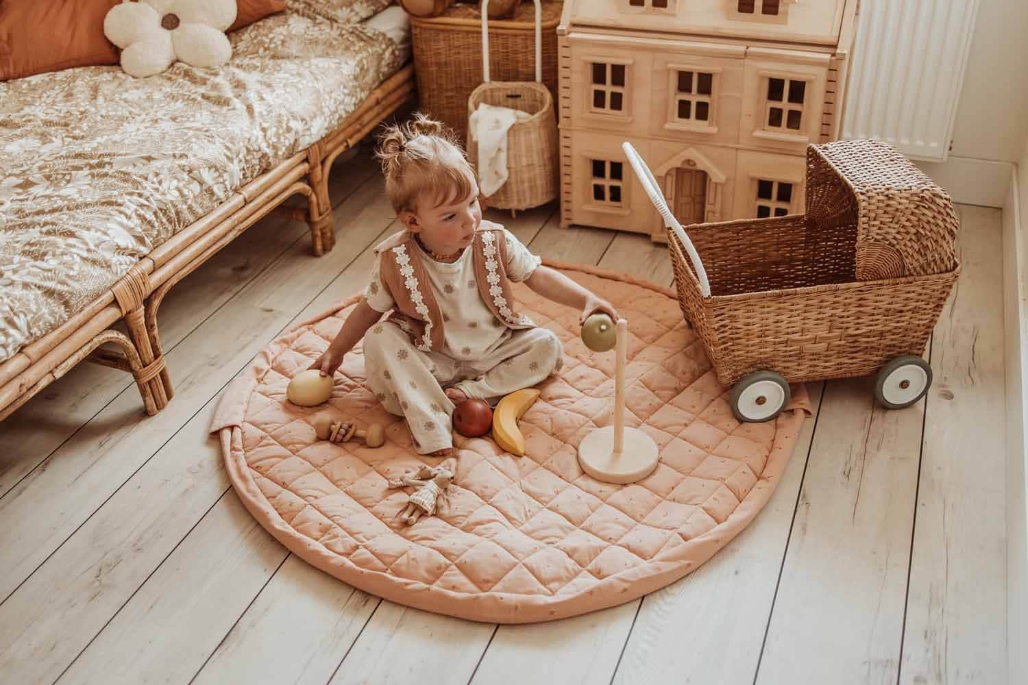 Play&go Tapis d´éveil & Sac organic - fleuri – Image 10