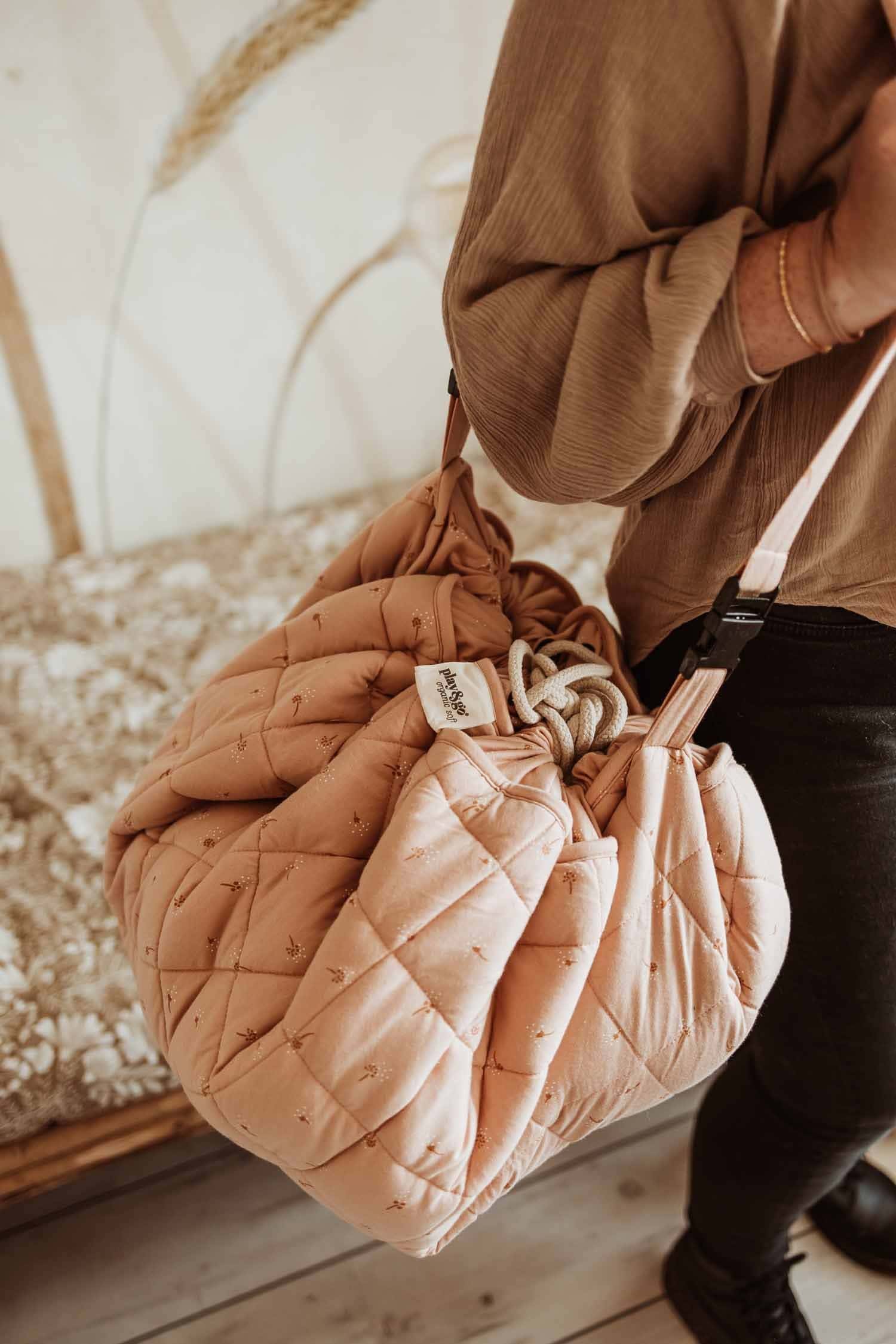 Play&go Tapis d´éveil & Sac organic - fleuri – Image 12