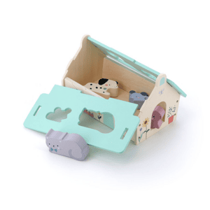 Vilac - Boîte à formes Maison des animaux