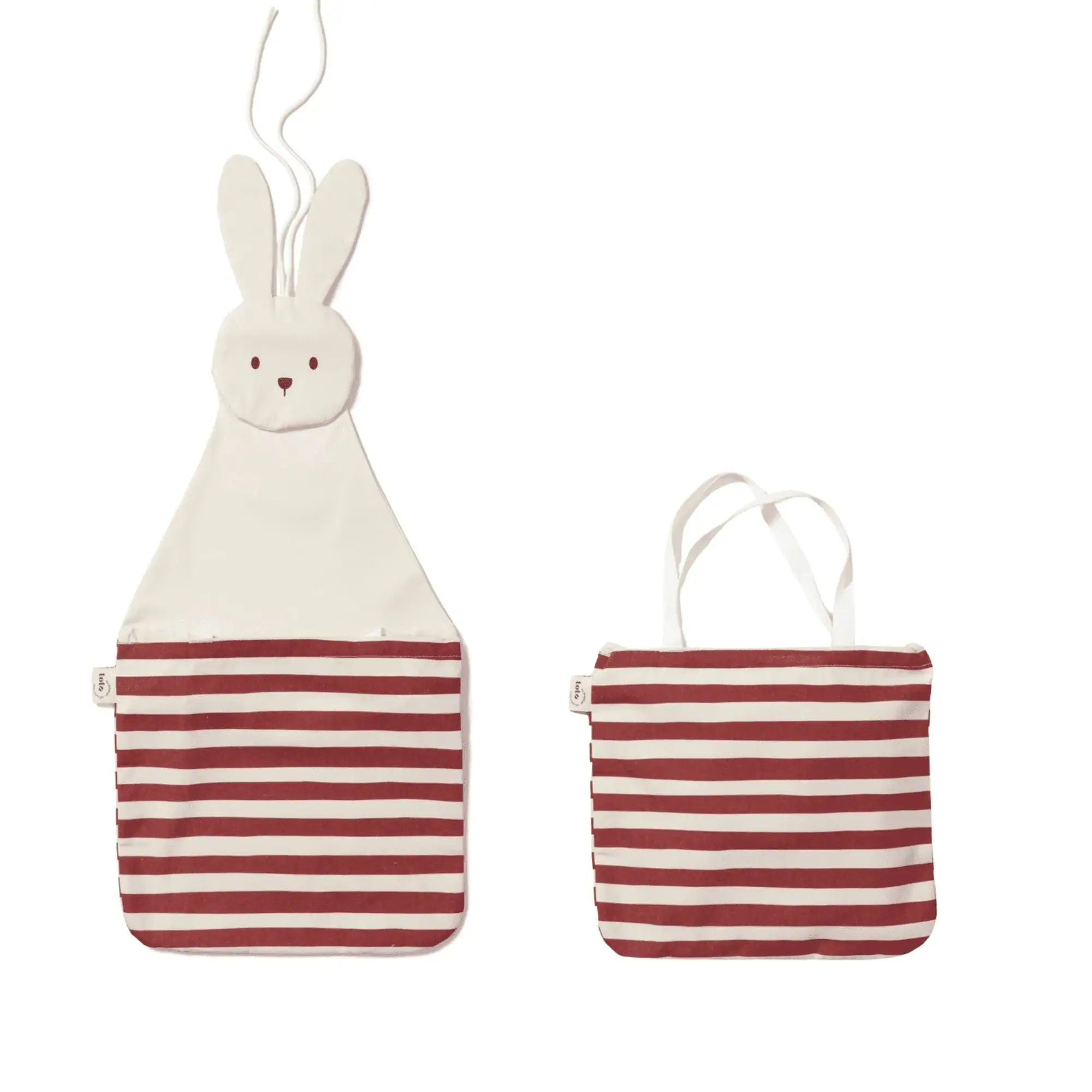 Play&go rangement mural & sac - Lapin