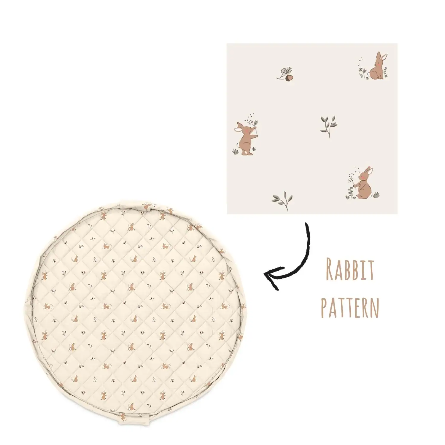 Play&go Tapis d´éveil & Sac organic - rabbit – Image 3