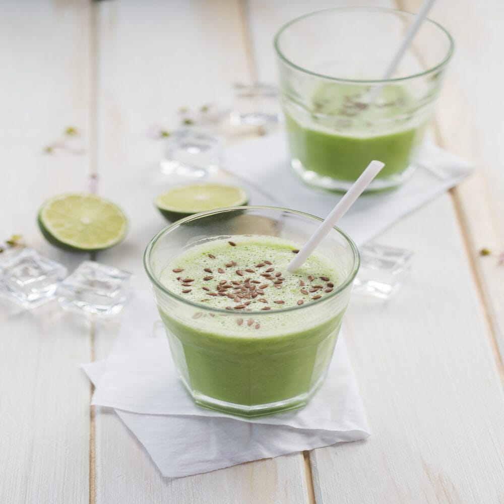 Green tea smoothie