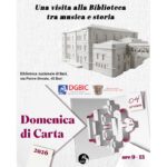PROGETTI DI VALORIZZAZIONE 2025 – DOMENICA DI CARTA – 4 OTTOBRE 2026, ORE 9.00-13.00