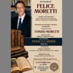 Il Centro Ricerche di Bitonto e Franco Cardini omaggiano Felice Moretti e inaugurano il suo Fondo librario