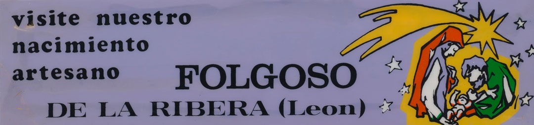 Pegatina publicitaria.