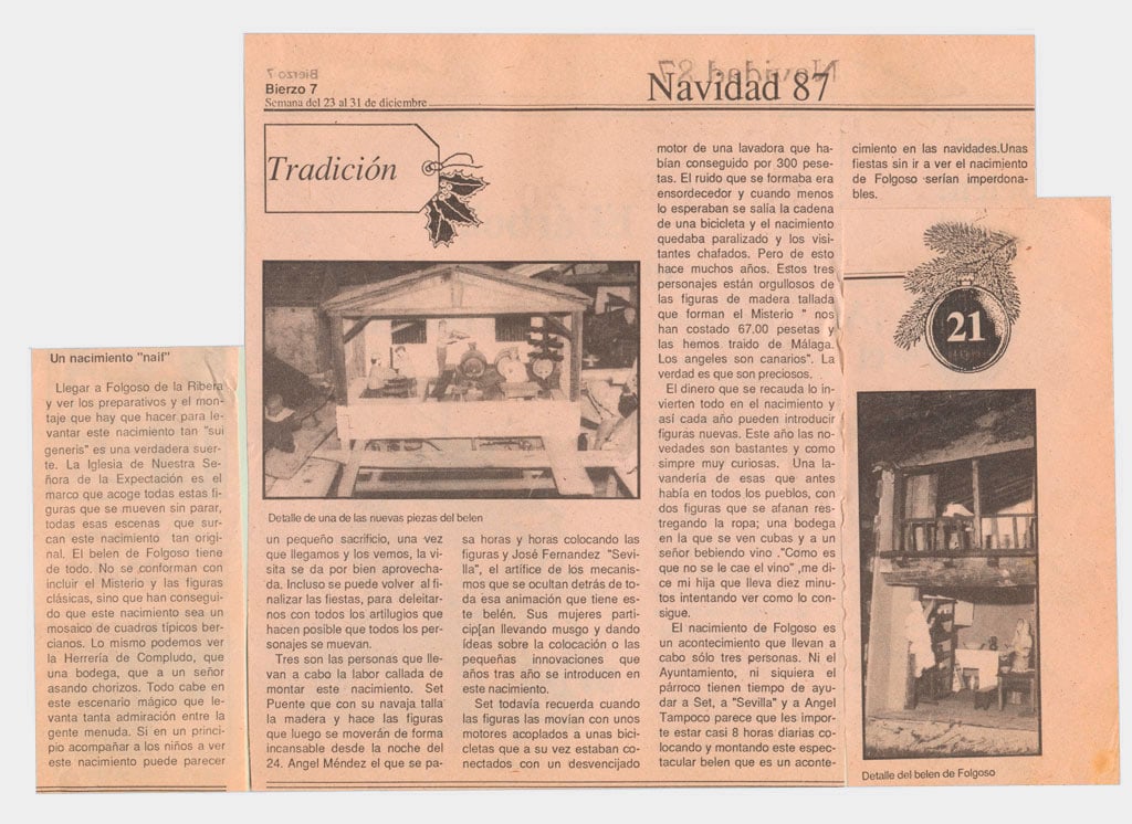 Arículo de prensa en Bierzo 7.