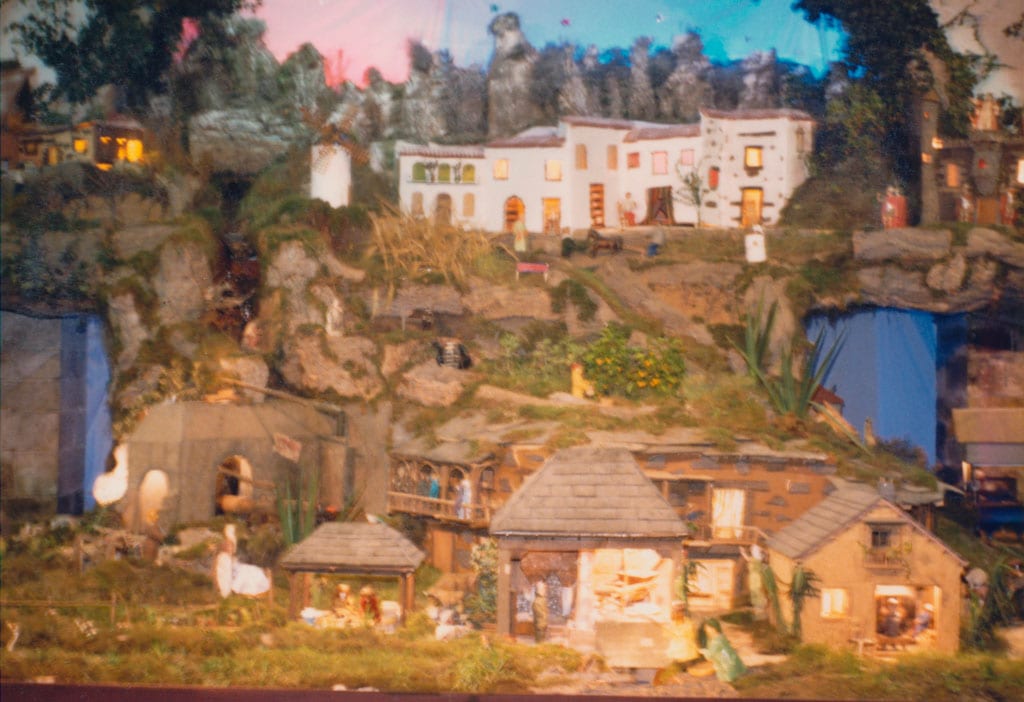 Vista frontal del Belén