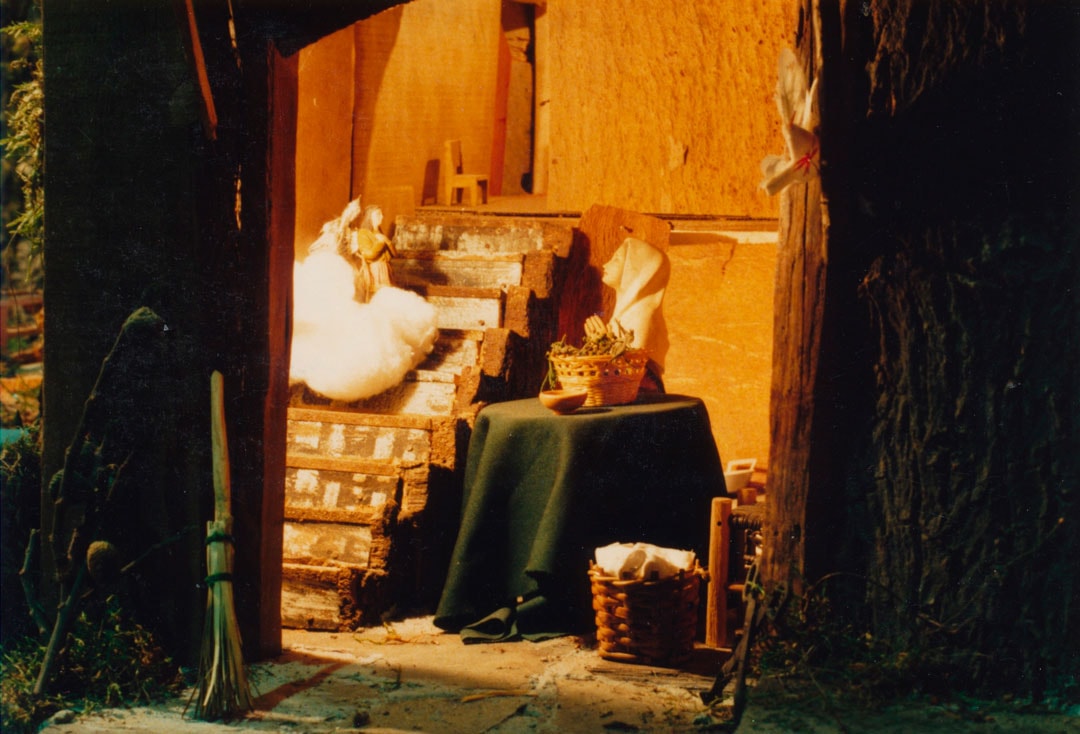 La anunciación a Maria.