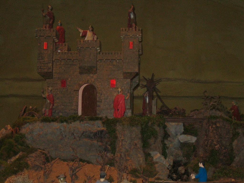 El castillo de Herodes con su guardia.