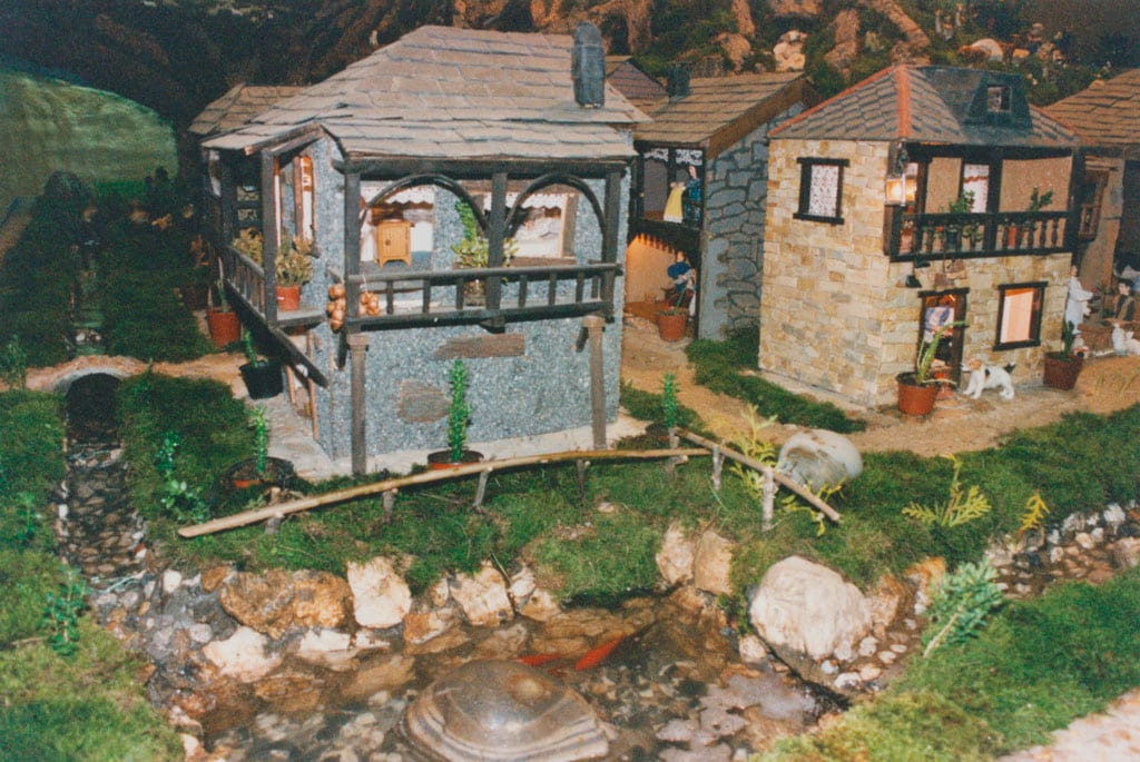 Las casa junto al lago.