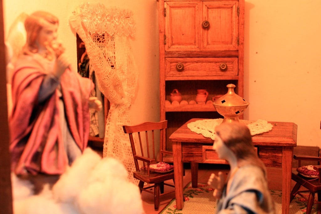 Muebles en una casa.