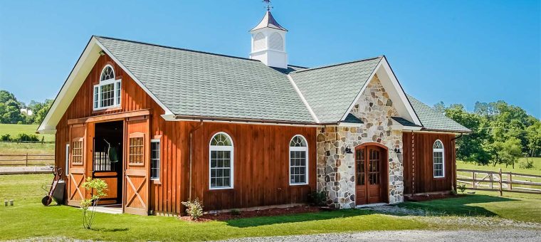 shingle roof with cupola
