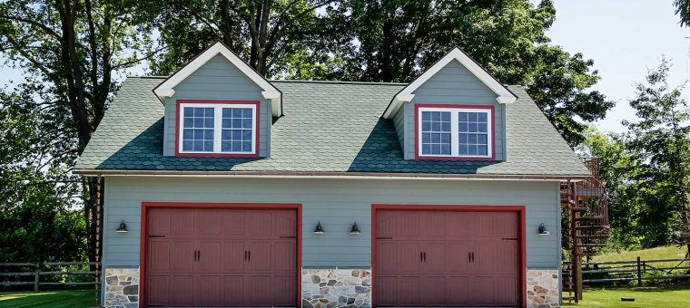 slate roofing on detached garage