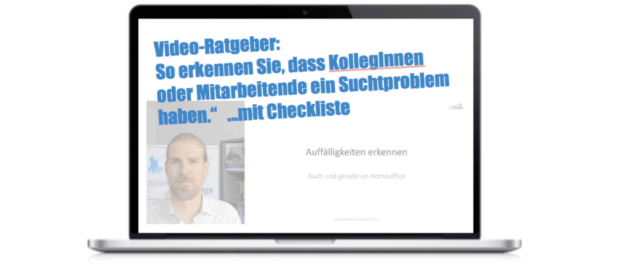 Kostenloser Videoratgeber zum Thema Suchtprävention