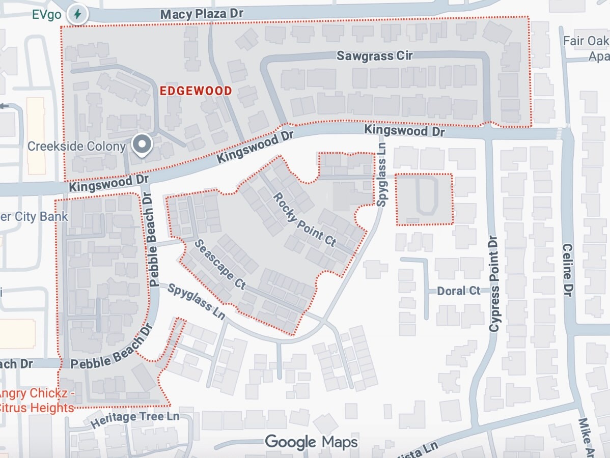 Birdcage Heights / Edgewood community view